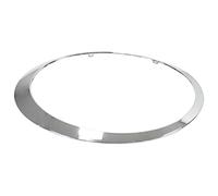 HouYeen Cubierta de anillo para faros delanteros y derechos, cromada para Mi-ni R55 R56 R57 R58 R59 Cooper John Cooper Works One