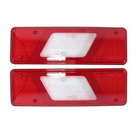 HouYeen Juego de Faros Traseros Lentes de Luz Trasera para F-ord Transit Mk8 Volquete Pick-up Izquierda y Derecha Par