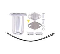 HouYeen Kit de tubo de válvula EGR de aluminio para B-MW E46 E38 E39 E65 E66 E67 X3 E83 X5 E53 M47 M57 M67 Freelander TD4 TD6