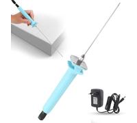 HOVCEH Cortador de Espuma Electrico, 15cm Cortador Poliestireno, 18W Pluma de Corte de Espuma, Cortadora Eléctrica De Alambre Caliente, Hilo CalienteCortador para Bordes de Corte