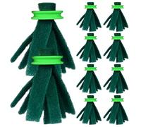 HoveeLuty 10 Piezas de trapeador de desove para Peces, trapeador Flotante de algodón de 2 x 4 Pulgadas, de cría de Repuesto sin daños para Acuario, pecera, Plantas flotantes de Acuario de Colores