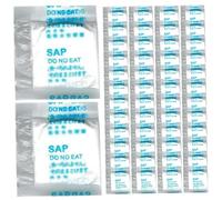 HoveeLuty 50 geles absorbentes de orina, solidificadores y desodorizantes, para inodoros portátiles con Bolsa de Embalaje Soluble en Agua, para emergencias, para inodoros de Camping.