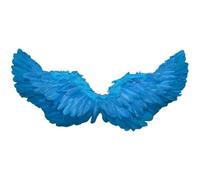 HoveeLuty ala de Plumas con Correas elásticas ala de Cosplay Ligera y Creativa para Fiestas temáticas Suministros de fotografía, Azul