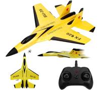 HoveeLuty Avión de Control Remoto Su-35 de 2, 4 GHz, avión de Control Remoto, de Equilibrio automático, Planeador EPP, dron con Luces, Modelo de, Juguete para niños y Adultos, Regalo, amar