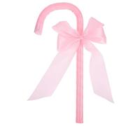 HoveeLuty Bastón de utilería con Pajarita Envuelta en Cinta, Bonito y Elegante bastón de Disfraz para Fiestas de San Valentín y mascaradas, Juego de rol, de utilería para Disfraz, Bastones para muje