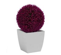 HoveeLuty Bola De Topiario Artificial 40 Cm Colgante Bola De Boj De Boj De Bola De Bola De Imitación Planta Decorativa De Falso para Decoración De Techo Púrpura