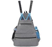 HoveeLuty Bolsa de Tenis para Mujer y Hombre, Mochila con Compartimento para Zapatos, Raquetas, Palas de Pickleball, Raquetas de bádminton y Pelotas. Bolsas de Tenis para Mujer, Mochila de teni