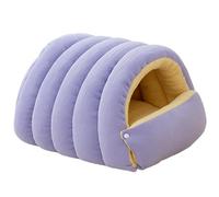 HoveeLuty Cama Cueva para Gatos, Suave y cálida, extraíble y Lavable, para Gatos de Interior de hasta 4 kg Perros de hasta 2, 5 kg, tamaño S, Camas para de Interior, casa para, Nido para
