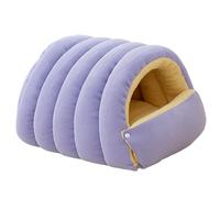 HoveeLuty Cama Cueva para Gatos, Suave y cálida, extraíble y Lavable, para Gatos de Interior de hasta 7, 5 kg Perros de hasta 5 kg, tamaño M, para de Interior, casa para, Nido para