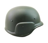 HoveeLuty Casco Militar de plástico Protector para Airsoft, balístico, para Cosplay, Disfraz, Equipo de Caza, Accesorios, Verde Militar, Casco Swat, balístico, para Airsoft.
