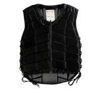 HoveeLuty Chaleco de equitación de Seguridad con protección antichoque y Cremallera, Correa Ajustable, Suave y Transpirable, para Mujeres, niños niñas (Estilo 2)