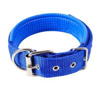 HoveeLuty Collar para Perro Ajustable, Suave y cómodo, con Correas de Nailon reforzadas para Mascotas Medianas y Grandes, Color Azul. Collar para Perros Grandes, de Nailon para Perros medianos.