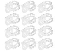 HoveeLuty Corsage - 12 pulseras elásticas elegantes y seguras para muñeca, ramilletes de muñeca para boda, ramilletes de muñeca para boda