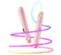 HoveeLuty Cuerda de Saltar para niños y Adultos, Ajustable, con luz LED Brillante, Colorida y Luminosa para Fitness Entrenamiento. Cuerda de Saltar para niños. de para