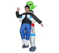 HoveeLuty Disfraz inflable de extraterrestre, divertido disfraz inflable de extraterrestre para adultos, trajes inflables para fiesta de cosplay con temática de Halloween, de extraterrestr