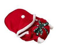 HoveeLuty Disfraz navideño para Mascota, Disfraz de Papá Noel para Perro, Ropa navideña con Capucha para Vacaciones de Invierno, para Perro, Ropa navideña para, suéter navideño para perr