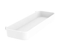 HoveeLuty Estante de Tablero Perforado de 28 x 8, 9 cm, de ABS Blanco, Multiusos, para teléfono, Billetera, fragancias y Relojes.