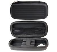 HoveeLuty Estuche para Dardos con Capacidad para 3 Dardos. Caja de de EVA con Bolsillo de Malla y Cierre de Cremallera. Soporte para de Punta de Acero y Blanda. Almacenamiento portátil de Dar