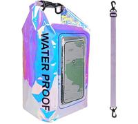 HoveeLuty Funda Impermeable para teléfono Funda Flotante Impermeable para teléfono con Tira de Sellado Bolsa de Playa práctica Universal para teléfonos Inteligentes y Dispositivos portátiles