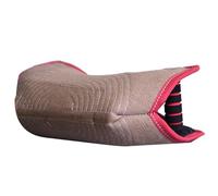 HoveeLuty Funda para mordedura de perro de 13 x 8 x 5.5 pulgadas, funda de lino resistente para entrenamiento de perros con 2 asas auxiliares, equipo de entrenamiento interactivo profesional para