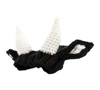 HoveeLuty Gorro navideño para Perro, Bonito y cálido Gorro para Perro, Orejeras de acrílico Tejidas para, antirruido, Decorativo para para Navidad, Halloween, Cosplay de Invierno, orejera