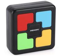 HoveeLuty Juego de Memoria con Botones, Funciona con Pilas, se Ilumina, Juego de Memoria para niños con música, concentración y Habilidades motoras, Educativo para Mejorar la para niños de 4