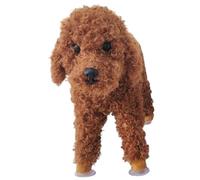 HoveeLuty Juguete de apareamiento para Perros, Juguete de Silicona con Ventosa para Perros, Interactivo Lavable para pequeños y medianos, Suministros para Mascotas Marrones, Juguetes para PE