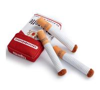 HoveeLuty Juguetes chirriantes para Perros, Juguetes interactivos de Felpa de Cigarrillo simulado con chirrido Divertido para Mascotas pequeñas, Medianas y Grandes