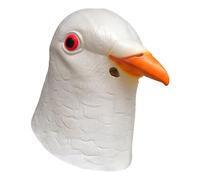 HoveeLuty Máscara de Paloma para Halloween, máscara de pájaro de látex de Cabeza Completa con Orificios de Aire, Disfraces de Animales para Halloween, Fiesta de Disfraces, Cosplay, de, máscar