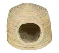 HoveeLuty Nido para pájaros para Jaula, casa de pájaros Tejida de Paja para Jaula, 11.8 x 8.3 Pulgadas, cálida y Resistente al Viento, Caja Nido para periquitos, Caja portátil para, Palomas y