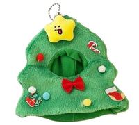 HoveeLuty Sombreros de muñeca Colgantes, Sombrero Verde para árbol de Navidad para muñeca, Tocado de Peluche navideño para decoración de árbol de Navidad, Ropa de, Disfraz de, Peluche navideñ