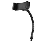 HoveeLuty Soporte De La Abrazadera del Teléfono Soporte De Soporte De Teléfono Inteligente Plegable Flexible para Luces De Anillo Led Montaje De Teléfono Negro