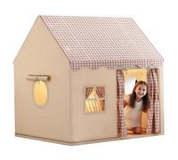 HoveeLuty Tienda de campaña para niños de Interior, 120 x 100 x 130 cm, Transpirable, con Puerta y Ventana, Plegable, con Soporte metálico extraíble. Tienda de campaña para niños y niñas.