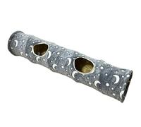 HoveeLuty Túnel para Gatos, túnel Plegable de 120 cm con Pelotas de Peluche, Tubos y túneles autoluminosos, Juguetes para Gatos de Interior, Conejos, Gatitos y Hurones.