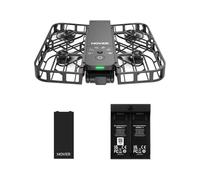 HOVERAir X1 Dron con Cámara, Drone de Bolsillo con Video HDR, Combo | Despegue de la Palma, Rutas de Vuelo Inteligentes, Modo Sígueme, Mini Dron con Control Manos Libres, Negro