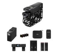 HOVERAir X1 PROMAX Cámara de acción 8K, Drone Plegable Autónoma con Velocidad: 42 KM/H, 10+ Modos de Vuelo Automáticos, Vuela a Cualquier con OmniTerrain, SmoothCapture 2.0(Combo para Esquí)