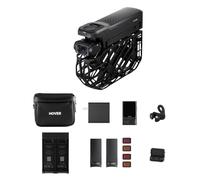 HOVERAir X1 PROMAX Dron con Camara, 192g Cámara Deportiva 8K Plegable con 15 Modos Automáticos, Seguimiento 42 km/h, Vuelo OmniTerrain,Detección de Colisiones,Autónomo para Deportes(Combo de Ciclismo)