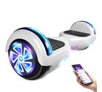 Hoverboard 6.5" Overboard Hover Borad con Luces LED/Bluetooth,Monopatín Hoverboards, Regalo para Niños