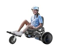 Hoverboard Asiento de karting con mecanismo de bloqueo, 100 kg Hovercart 70-95 cm ajustable, accesorios para Hoverboard Go Kart, para niños o adultos