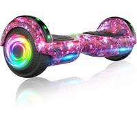 Hoverboard avec lumières LED, roues lumineuses LED, Hoverboard auto-équilibrant avec technologie d'équilibre actif, Ne comprend pas l'hoverkart