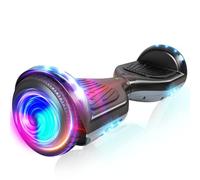 Hoverboard, hoverboards de dos ruedas de 6,5 pulgadas con altavoz Bluetooth, con luces LED de colores, regalo para niños y adolescentes