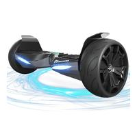 Hoverboard Todo Terreno 8,5'' EVERCROSS TECH - Bluetooth, Compatible con APP, Batería 4,4Ah, Para Niños, Jóvenes y Adultos Negro