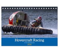 Hovercraft Racing on the Thuringian Sea (Desk Calendar 2026 DIN A5 landscape), CALVENDO 12 Month DeskCalendar: Exciting racing scenes with the ... and their vehicles on the Thuringian Sea.