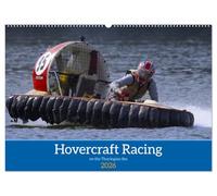 Hovercraft Racing on the Thuringian Sea (Wall Calendar 2026 DIN A2 landscape), CALVENDO 12 Month Wall Calendar: Exciting racing scenes with the ... and their vehicles on the Thuringian Sea.