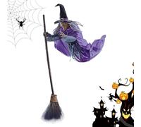 Hovering Banshee Prop - Levitación de la decoración con efectos de ruido espeluznante, pantalla aterradora de Halloween para uso exterior interior | Accesorio para el encuentro del patio espectral