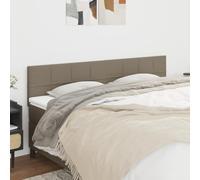 Hovothy Cabecero de cama moderno tapizado cabecero cabecero tapizado excelente soporte 2 piezas color topo 80 x 5 x 78/88 cm Altura ajustable Muebles para dormitorio Diseño elegante