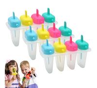 HOVUK® 12 unidades de moldes para hacer piruletas de hielo para lick & Sip Ice Lolly