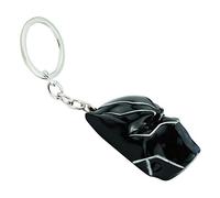 HOVUK® Niños Licencias Coleccionables Super Hero Negra 3D Figuras de Acción Metálicas Llavero, Llaveros, Populares Personaje Infantil