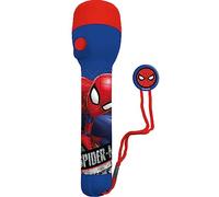 HOVUK Spiderman, Linterna LED con licencia para niños, 16 cm
