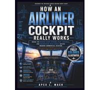 HOW AN AIRLINER COCKPIT REALLY WORKS : FULL-COLOR LABELED ILLUSTRATIONS: Inside the Hidden Flight Systems, Pilot Controls, and Engineering ... Aviation (THE ULTIMATE ENGINEERING GUIDE)